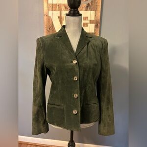 Lauren Ralph Lauren Suede Blazer